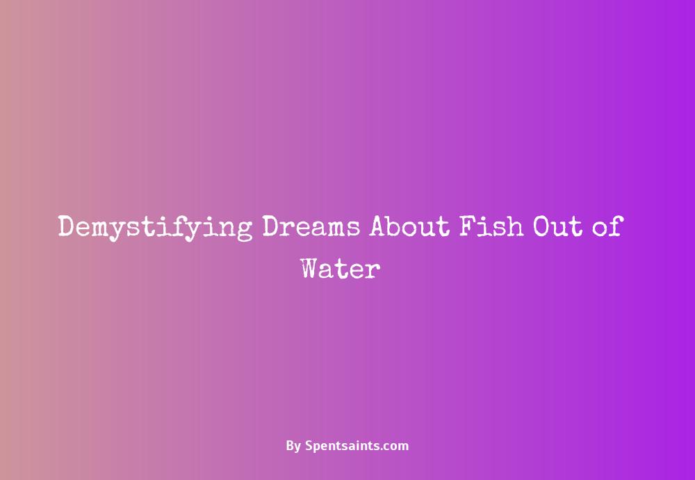 dream of a fish out of water