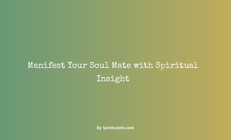 soul mate meaning spiritual
