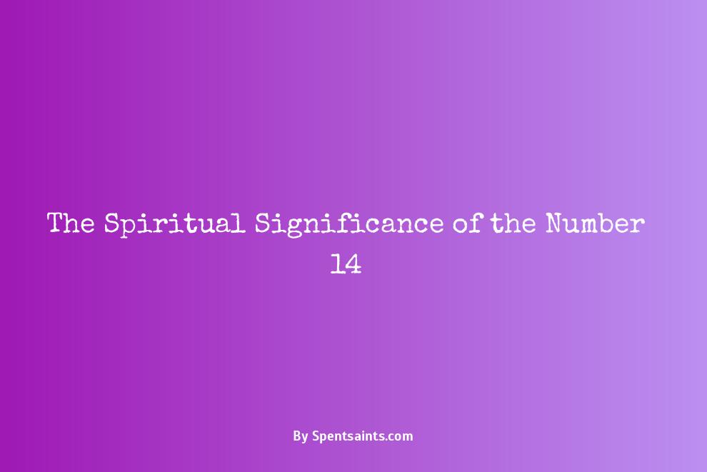 spiritual meaning of 14