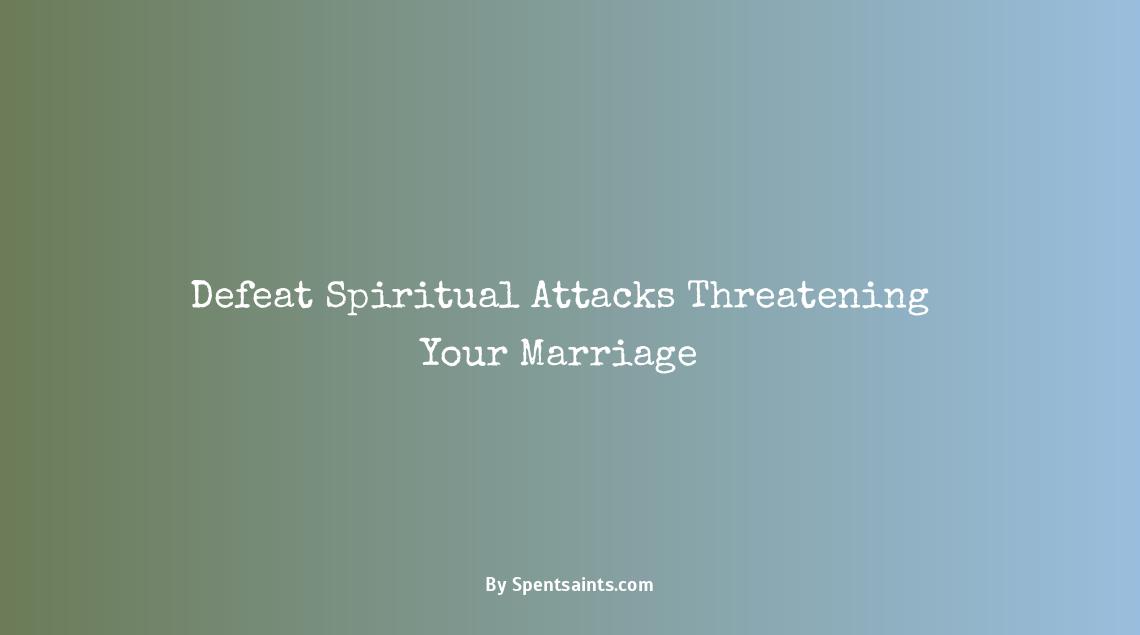 spiritual warfare in marriage