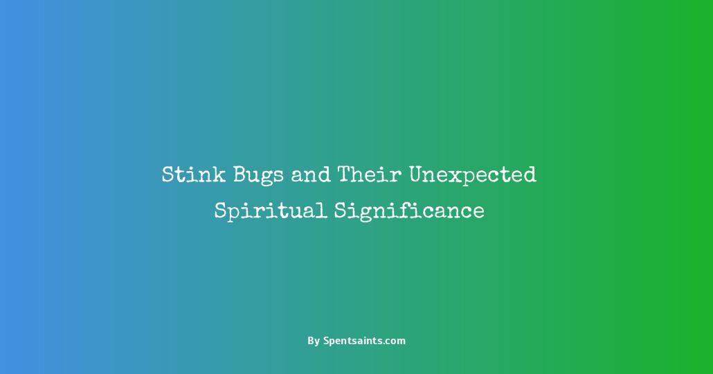 stink bug spiritual meaning