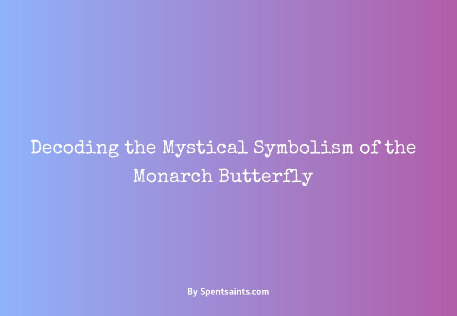 symbol of the monarch butterfly