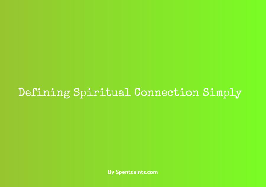 what is a spiritual connection